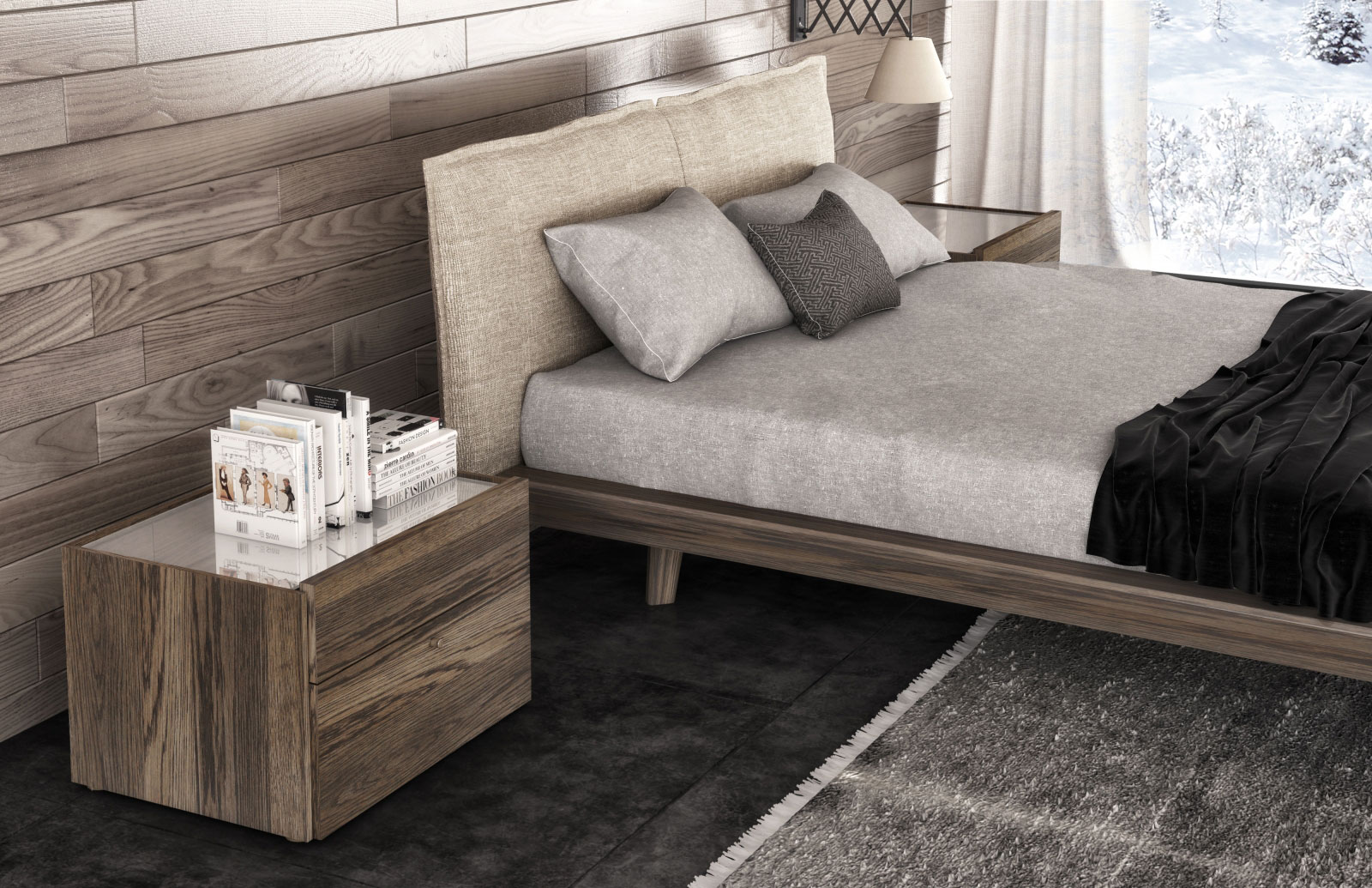 Shown in smoked oak 432 and Nubia 010 Shown in smoked oak 432 and Nubia 010
