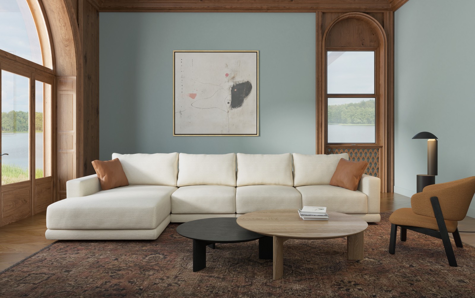 Illustrated in Oiled Oak 410 / Blackened Oak 423 Illustrated in Oiled Oak 410 / Blackened Oak 423
