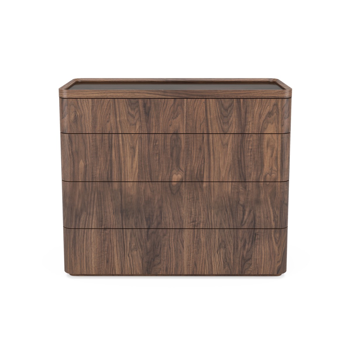 Illustrée en Noyer naturel clair 500 / Caesarstone Quartz Bianco drift 831 Illustrée en Noyer naturel clair 500 / Caesarstone Quartz Bianco drift 831