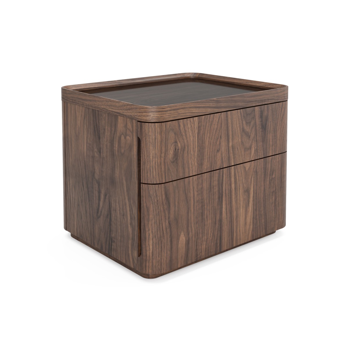 Illustrée en Noyer naturel clair 500 / Caesarstone Quartz Bianco drift 831 Illustrée en Noyer naturel clair 500 / Caesarstone Quartz Bianco drift 831
