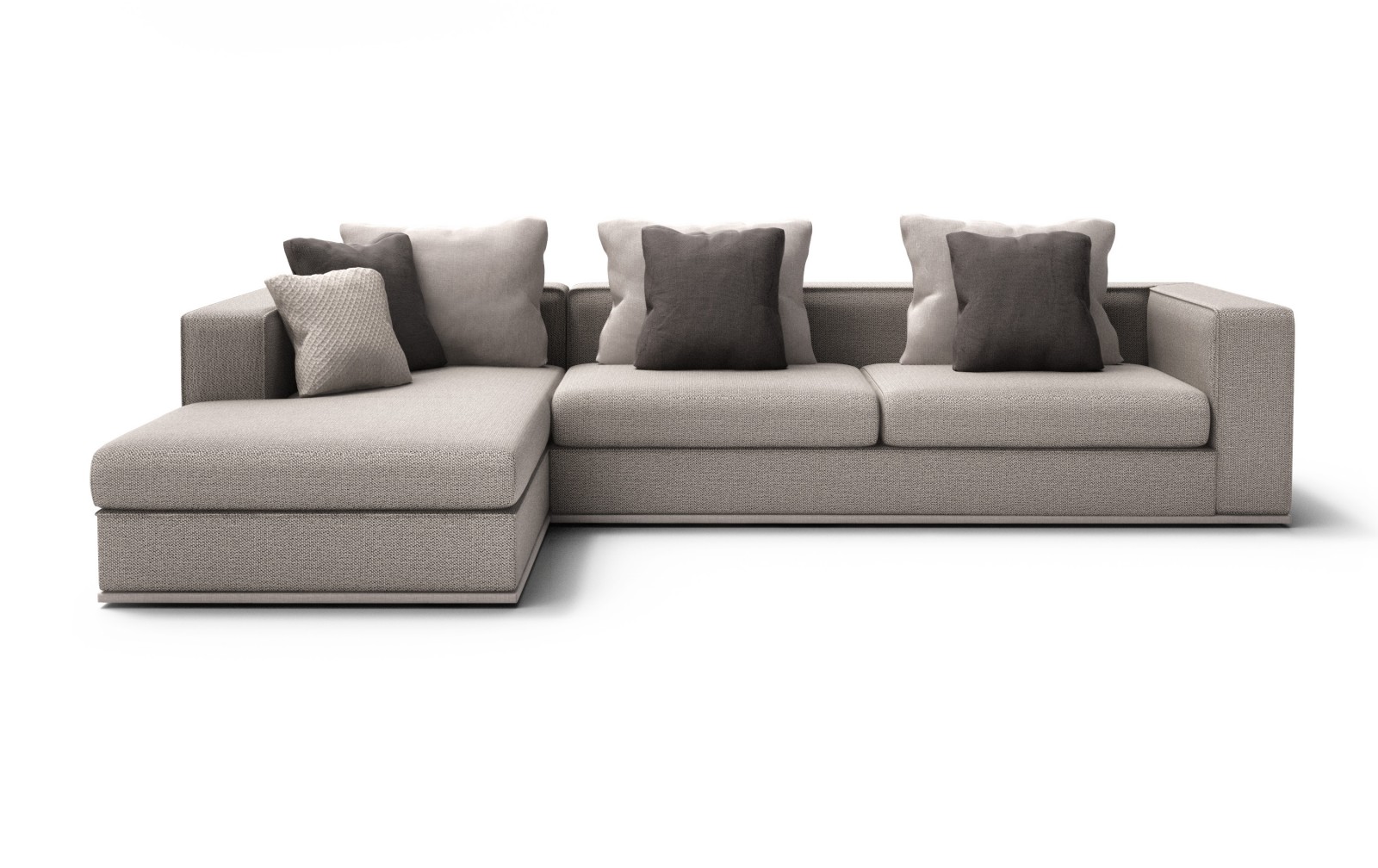 Left side chaise sectional