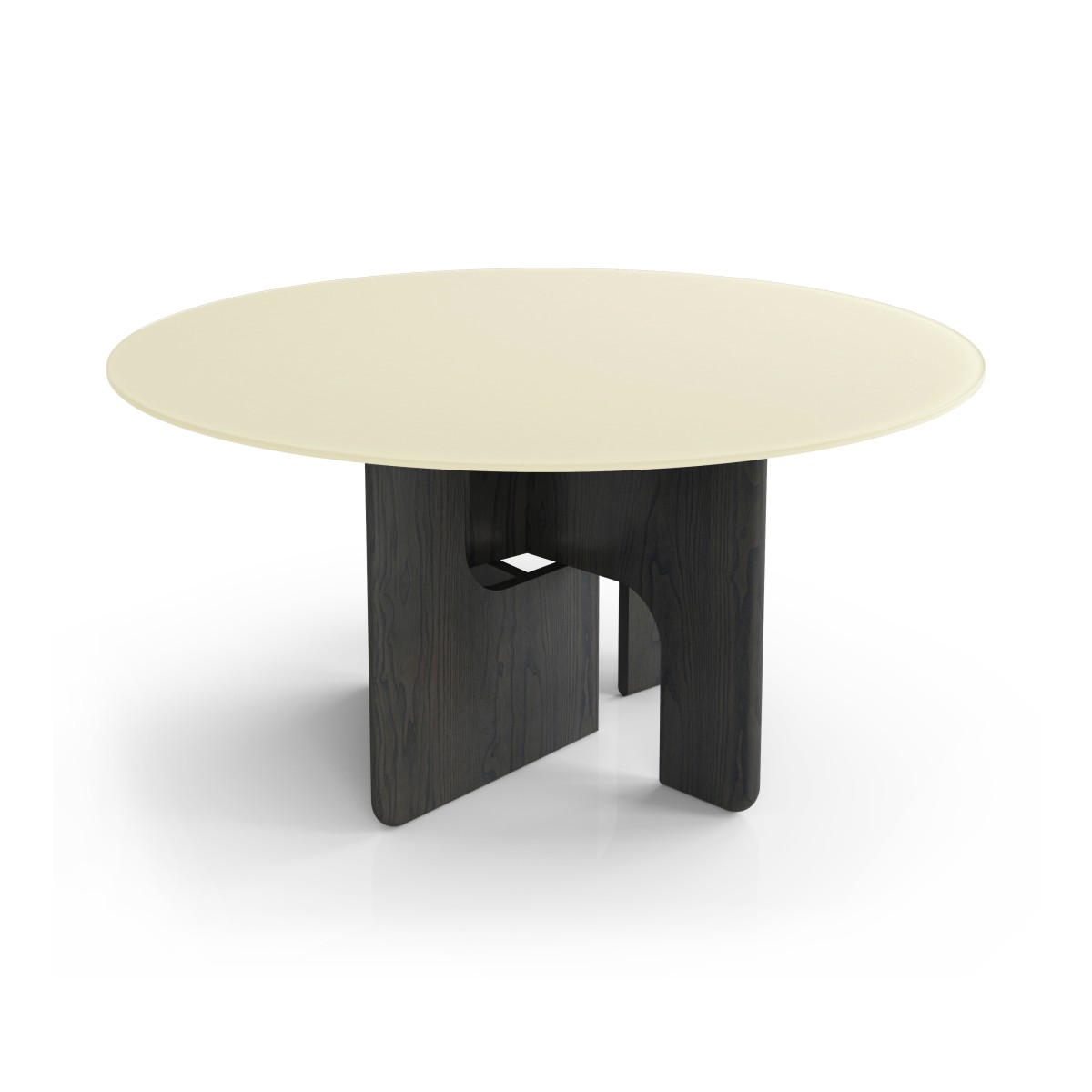 Illustrated in Aged Ash 711 / Acid etched lacquered glass Cream 321