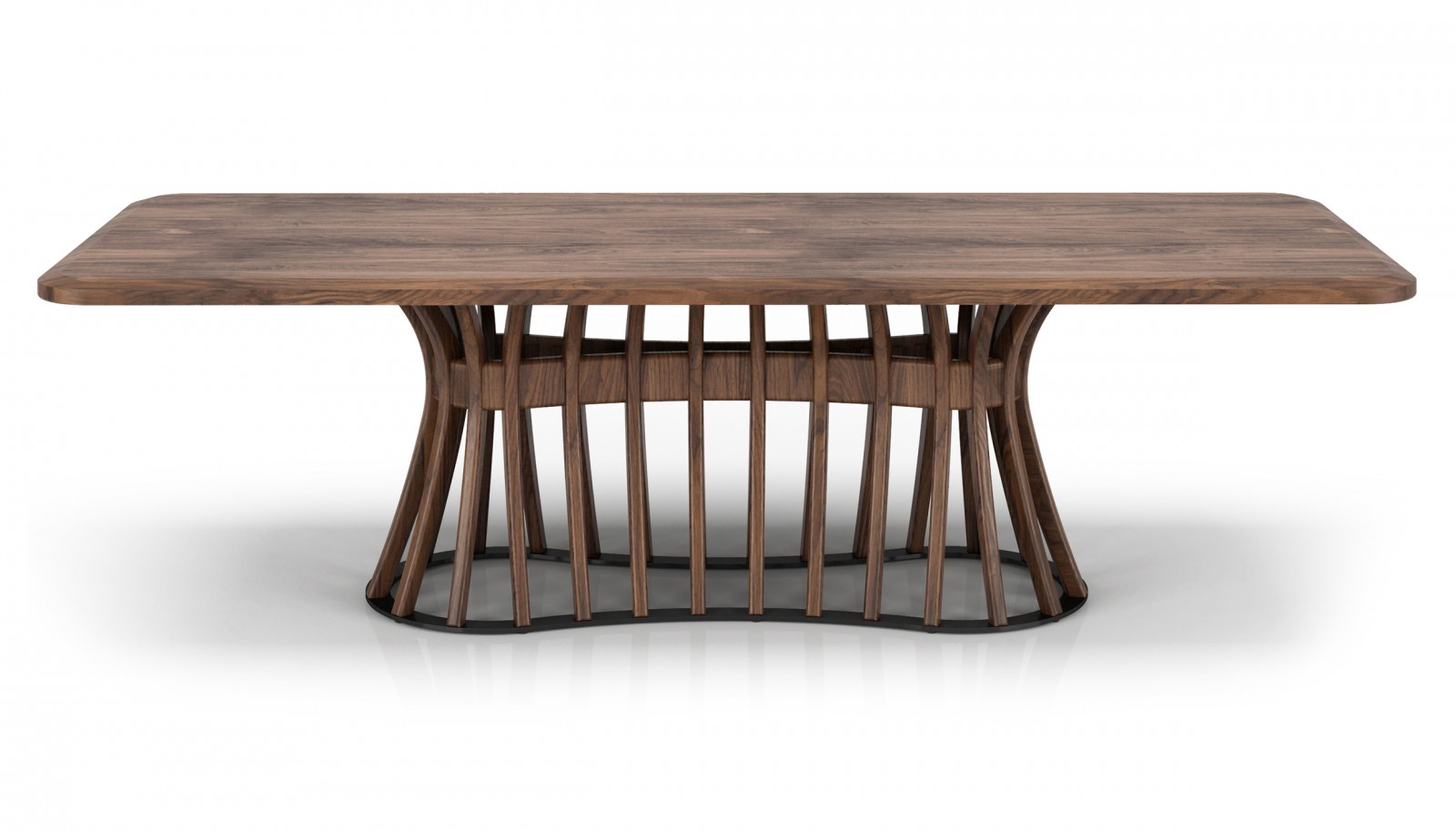 106" Wooden Dining Table