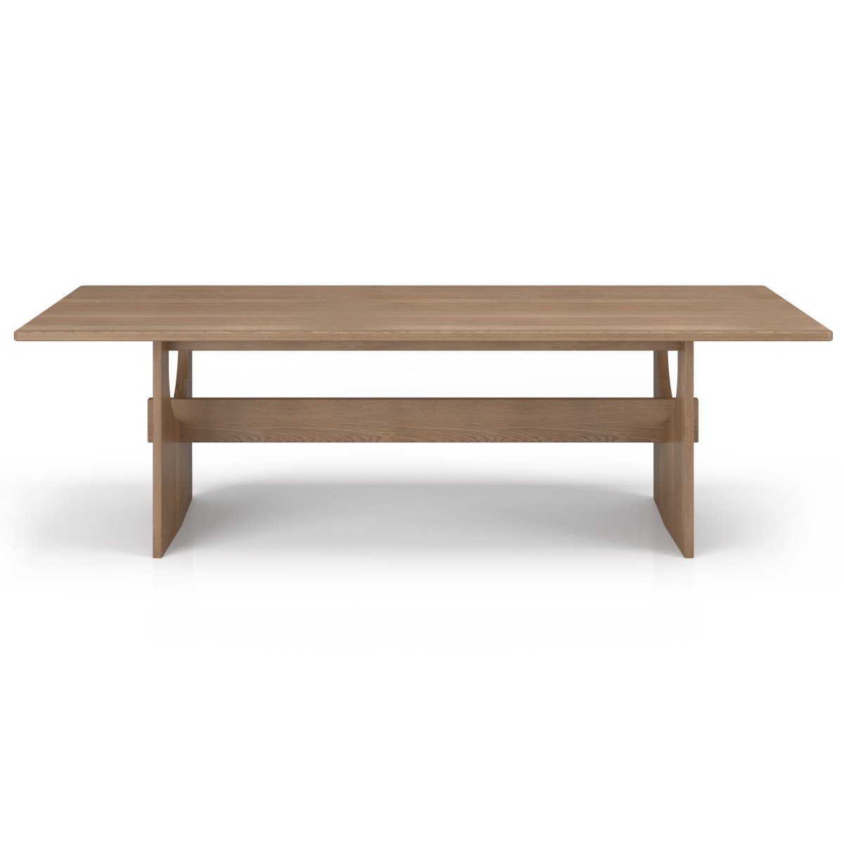 Modern dining table with sleek design and elegant finish