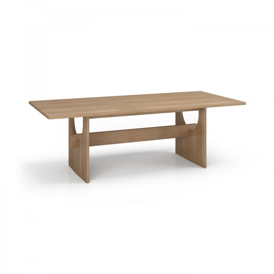 92" Wooden Dining Table