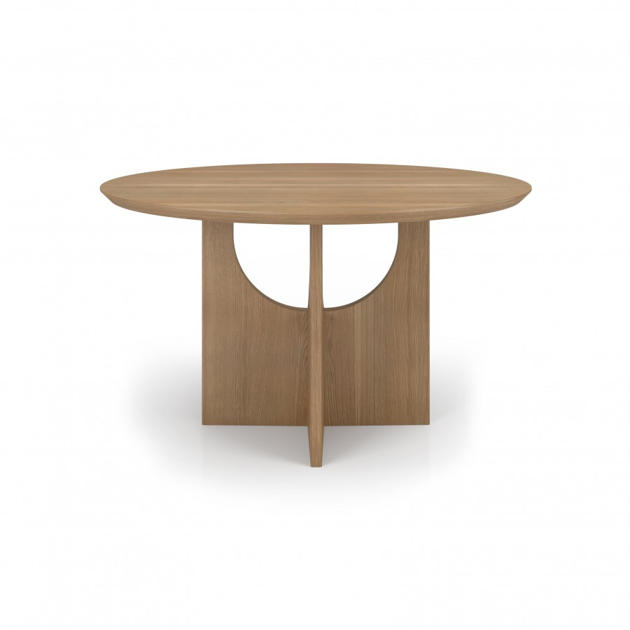 Modern wooden dining table Kobe with matching chairs