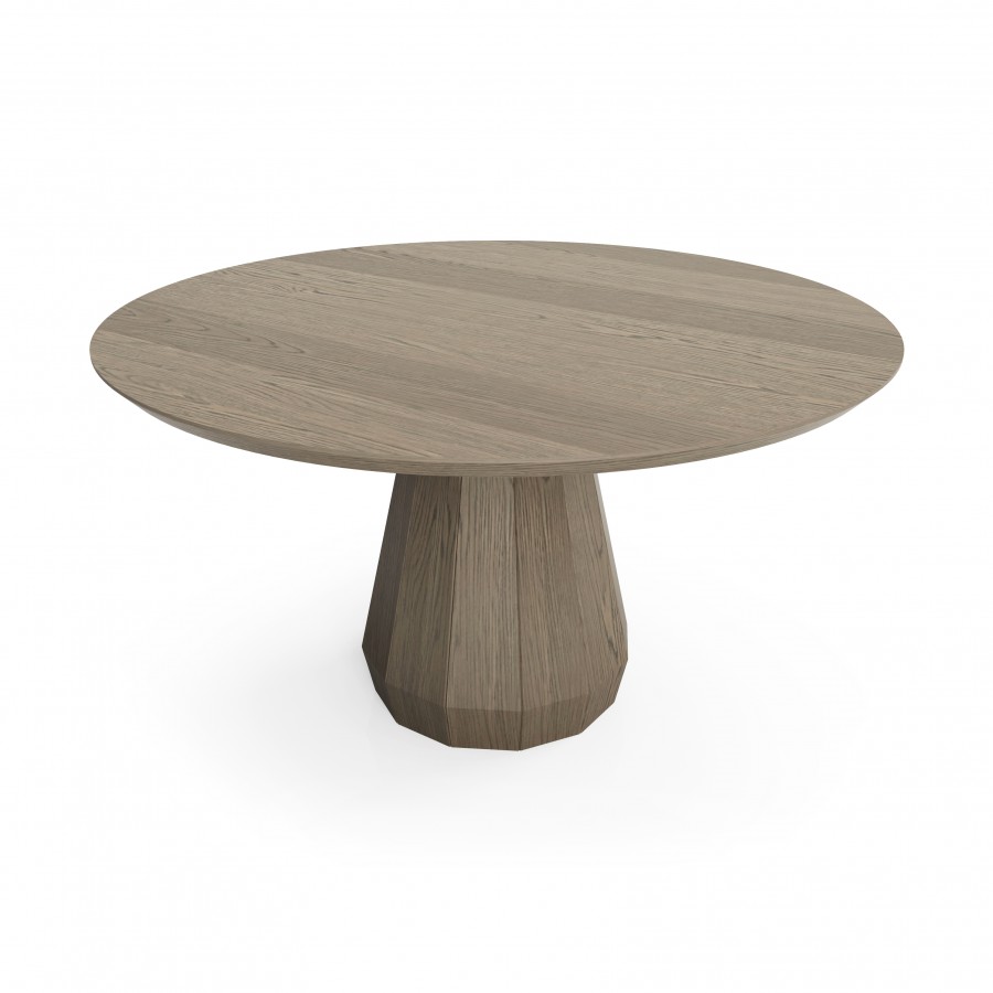 Modern dining table Memento in wood with matching chairs