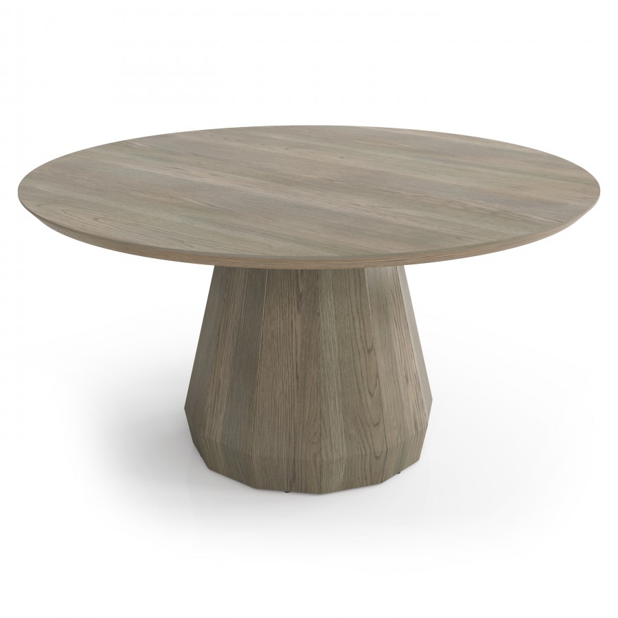 Modern dining table Memento in bois with matching chairs