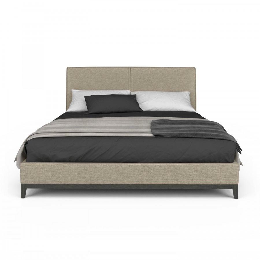 Upholstered bed, queen or king